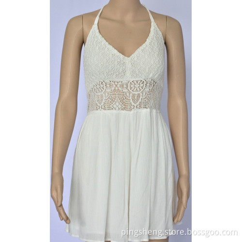 Women Belted Jumpsuit with White Color